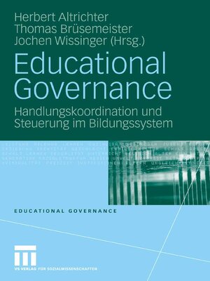 cover image of Handlungskoordination und Steuerung im Bildungssystem